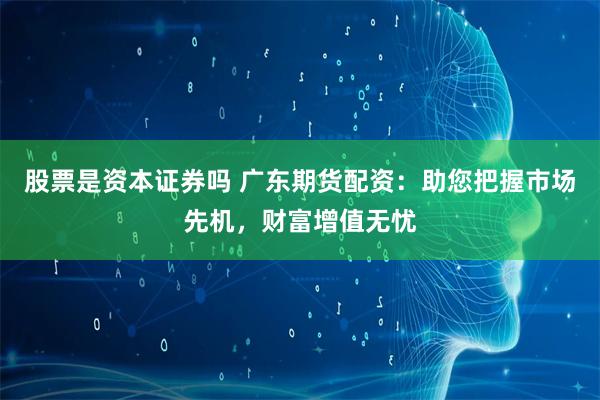 股票是资本证券吗 广东期货配资:助您把握市场先机,财富增值无忧